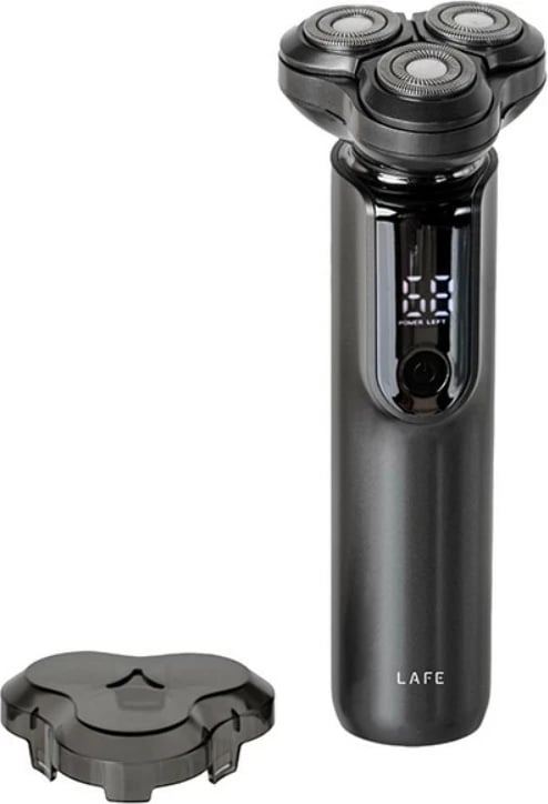 Makinë rroje Lafe MasterGlide, 90 min bateri, Wet & Dry, sistem trefish rruajtjeje, e zezë