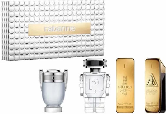 Set mini parfumesh për meshkuj Paco Rabanne, 4 copë