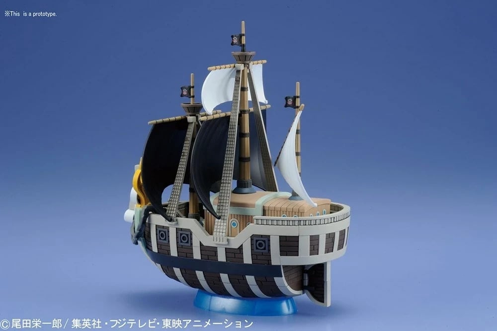 Model BANDAI One Piece Grand Ship Collection Spade Pirates Ship