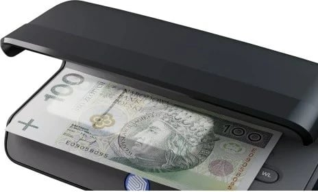 Testues bankënotash SAFESCAN 75 LED UV, Gri
