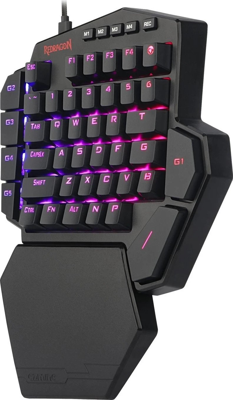 Tastierë për një dorë Redragon K585 DITI, me RGB