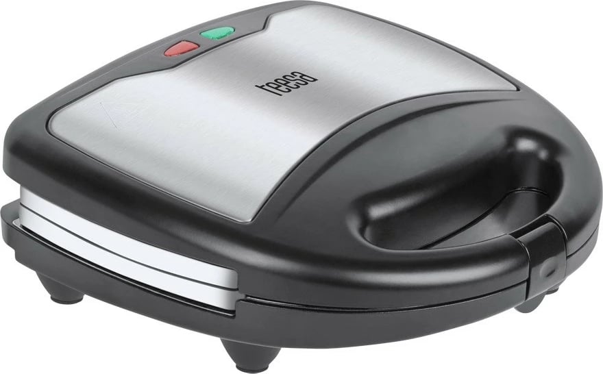 Sanduiçiere 3-në-1 TEESA TSA3221, pllaka qeramike, e zezë/inox
