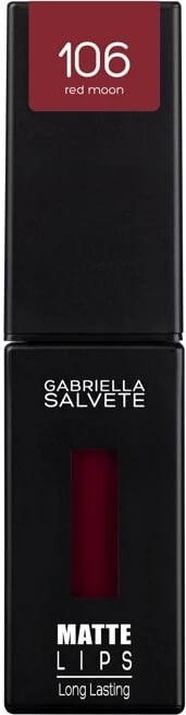Buzëkuq liquid Gabriella Salvete Matte Lips për femra 106 Red Moon 4,5ml