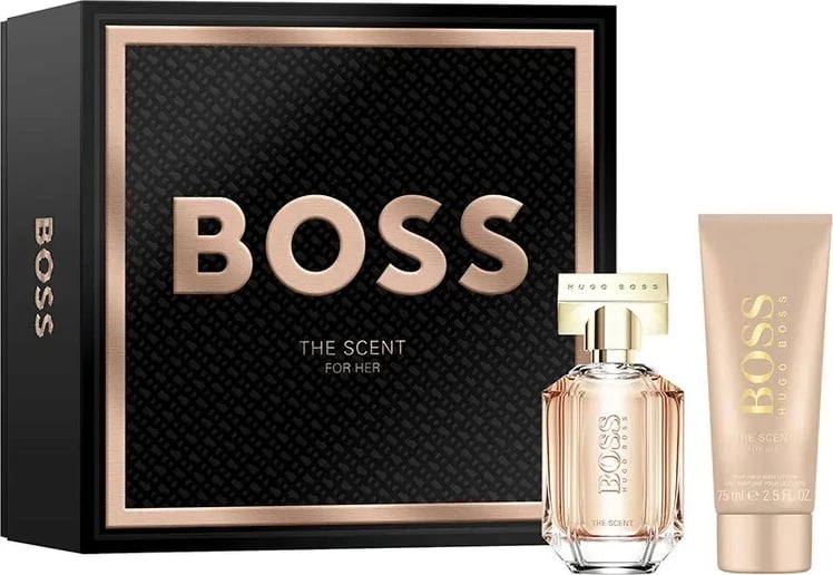 Set Eau de Parfum 50 ml & Body Lotion 75 ml Hugo Boss The Scent For Her