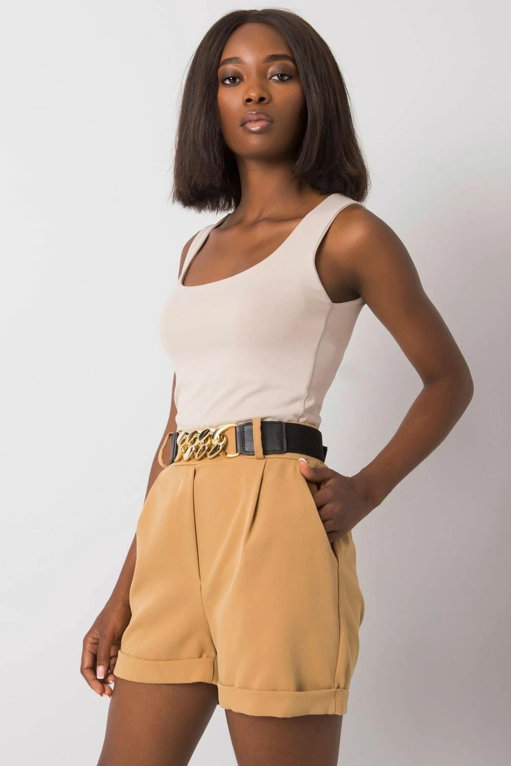 Shorce femra Italy Moda, kafe