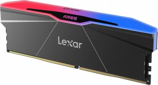 RAM Memorje Lexar ARES RGB DDR5, 32GB (2x16GB), 6000 MHz, CL30, E zezë
