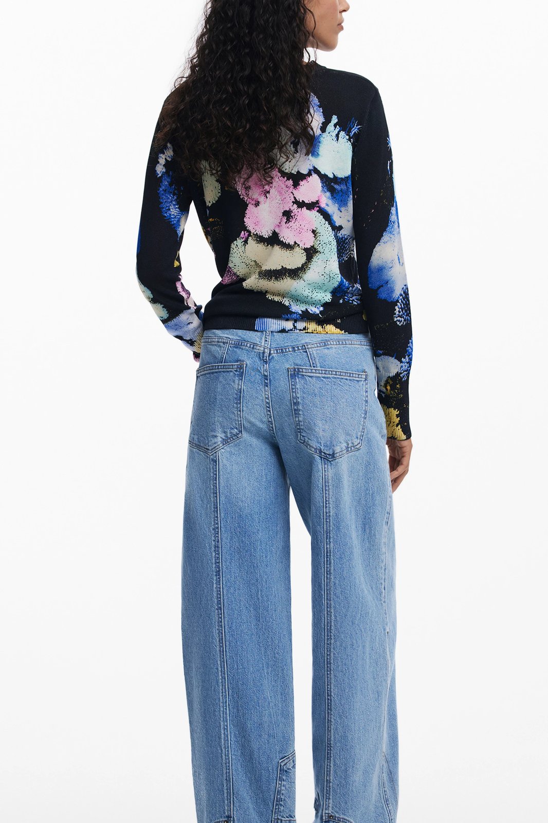 Xhemper Desigual Nenufar Lacroix femra, e zezë Xhemper Desigual Nenufar Lacroix femra, e zezë