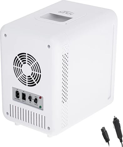 Mini frigorifer, Adler, AD 8085, 4L, ftohje dhe ngrohje, pasqyrë, për shtëpi dhe veturë