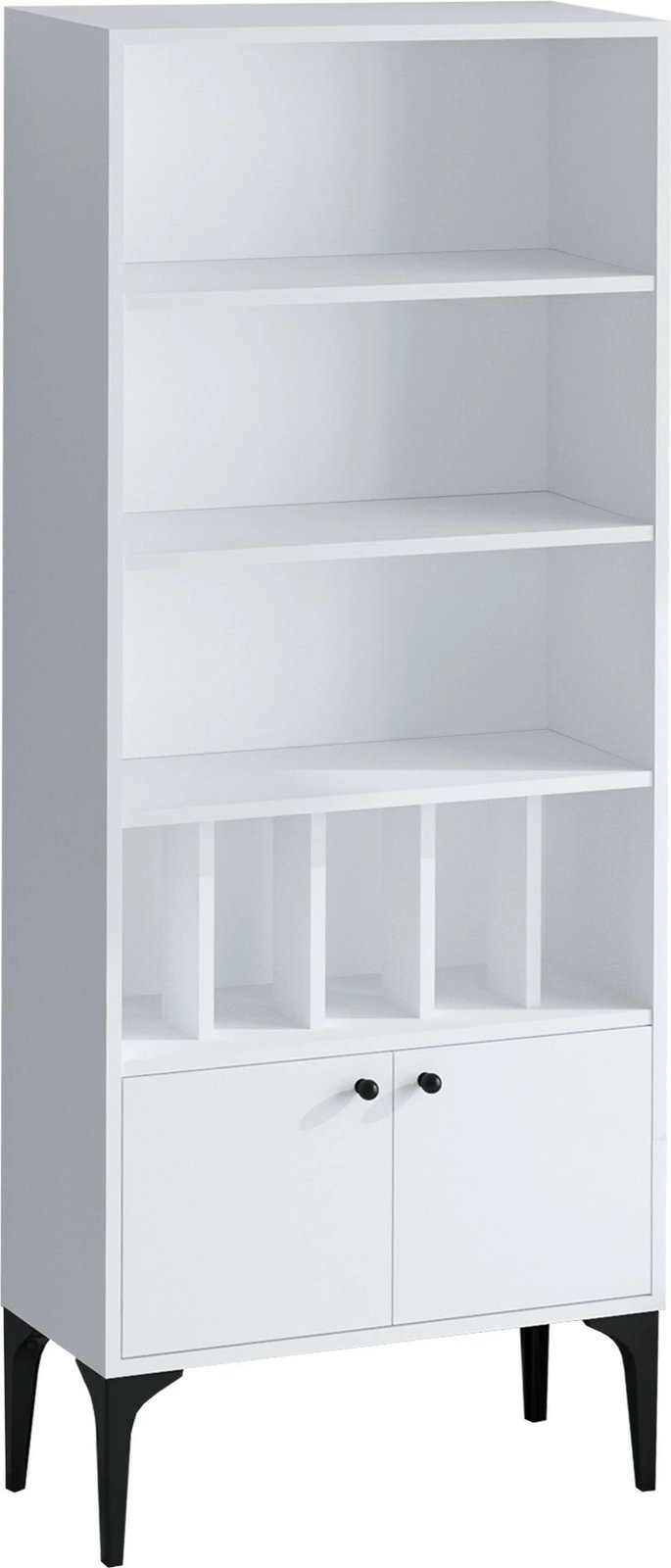 Raft librash Hanah Home, Spica, i bardhë