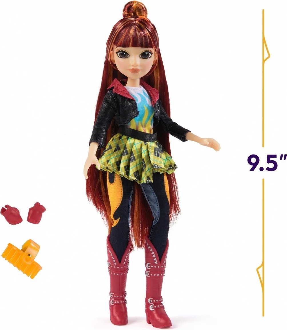 Kukull Unicorn Academy Spin Master Valentina 23cm me aksesorë, për vajza