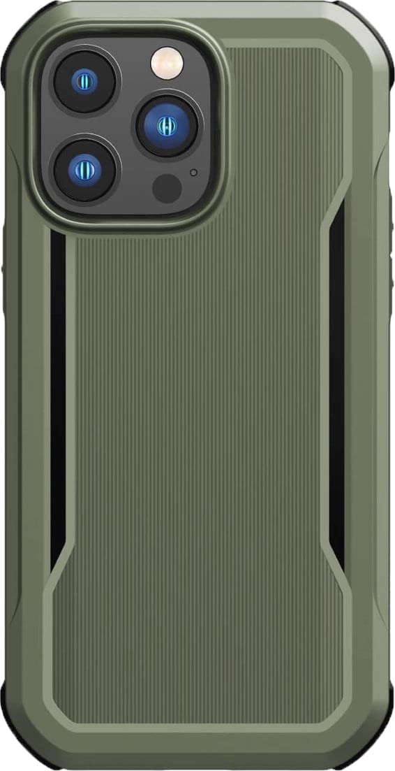 Mbështjellës Raptic X-Doria Fort Case për iPhone 14 Pro Max me MagSafe, i gjelbër