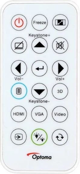 Projektor Optoma H117ST, DLP, 1280x800, 3800 lumen, 3D, i bardhë