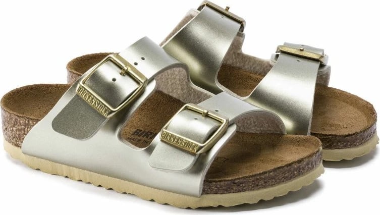 Flip-Flops për fëmijë Birkenstock, të arta