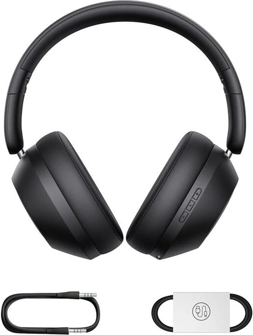Kufje wireless Baseus Bass 30 Max, over-ear, ANC, Bluetooth 5.3, e zezë
