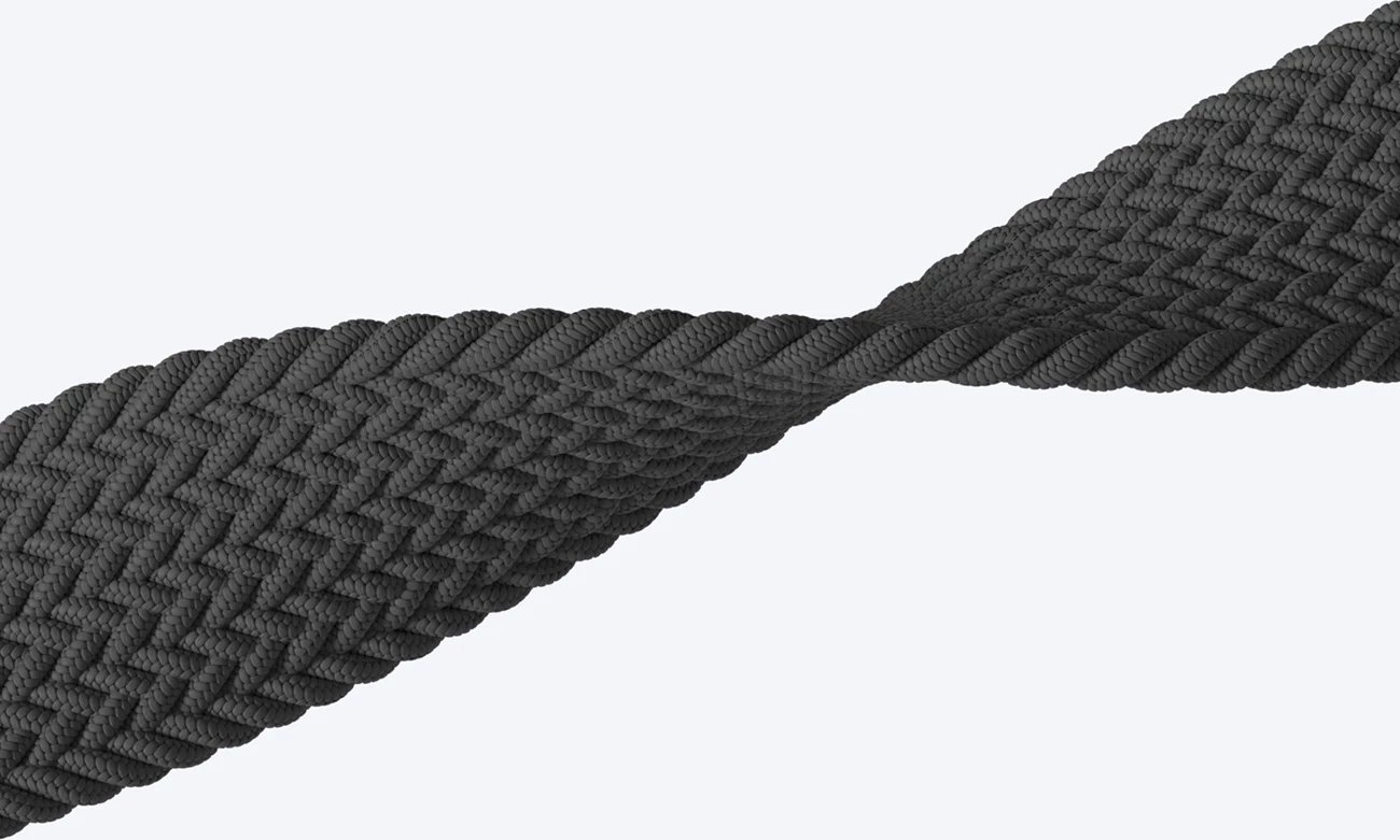 Set rripash AmazingThing Blend Band për Apple Watch 45/46/49mm, gri-e zezë/gri, 2 copë