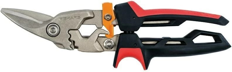 Gërshërë metalike Fiskars PowerGear, për prerje majtas