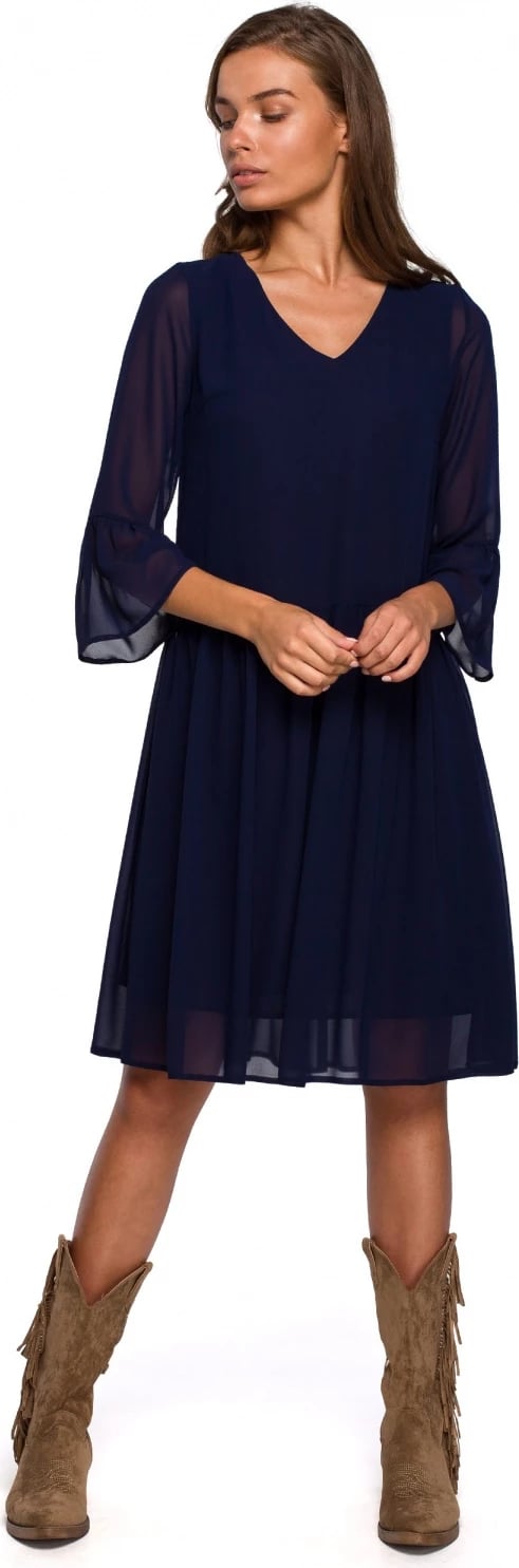 Fustan Stylove 149247, navy blue
