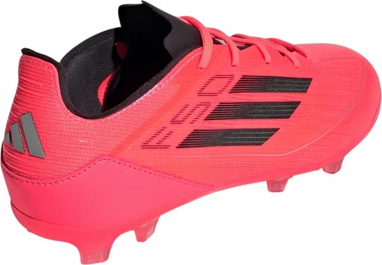 Çizme futbolli adidas për fëmijë, të kuqe dhe portokalli