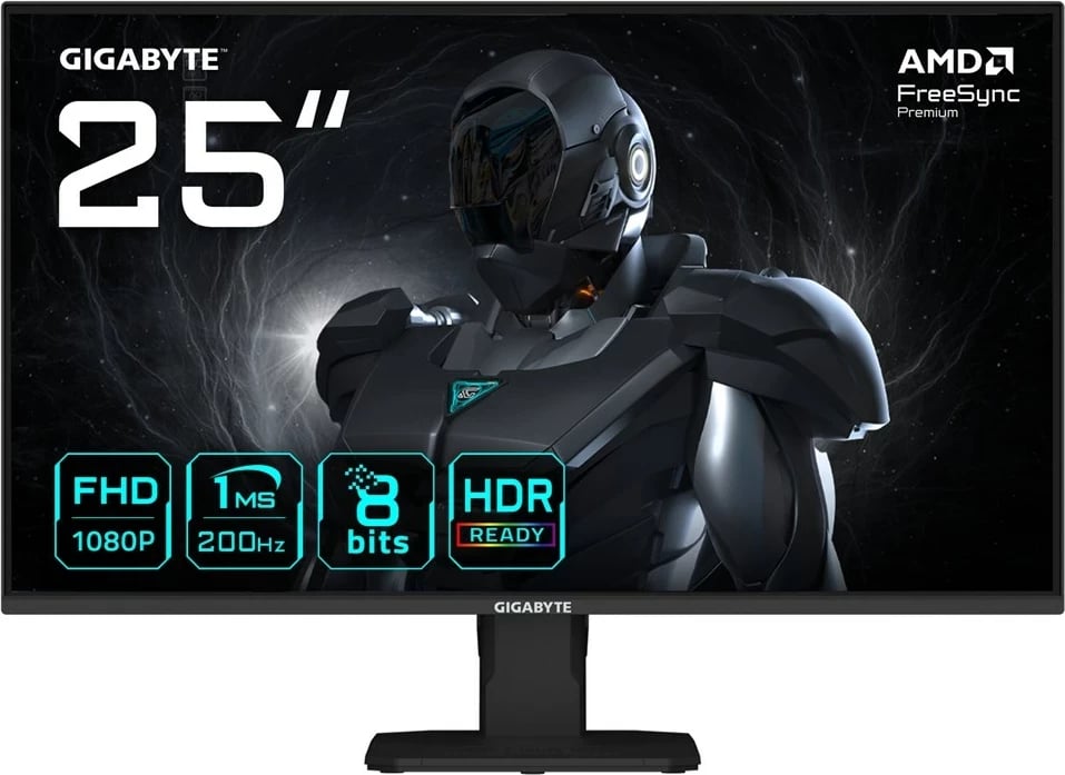 Monitor gaming Gigabyte GS25F2, 25", FHD, 200Hz, 1ms, HDR, i zi