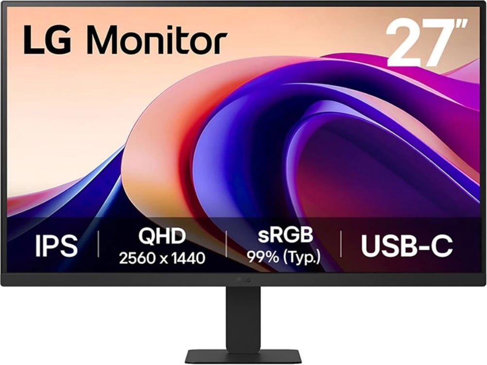 Monitor LG 27U631A-B 27" QHD 2560x1440 IPS USB-C, zi