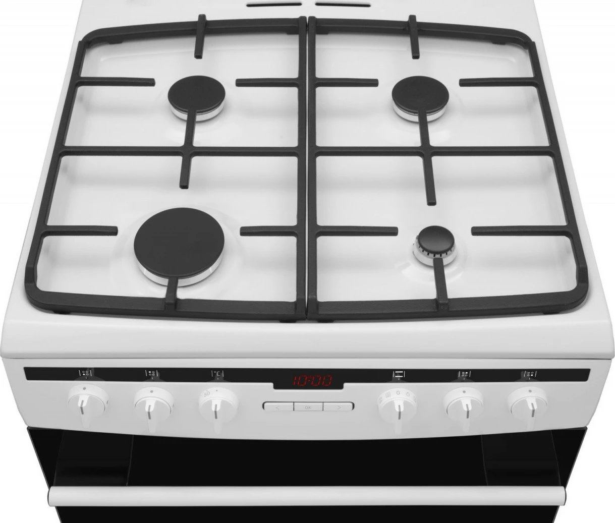 Furrë dhe pianurë Amica 617GEH3.33HZpTaDpA(W) PIZZA, 65L, gaz/elektrik, e bardhë
