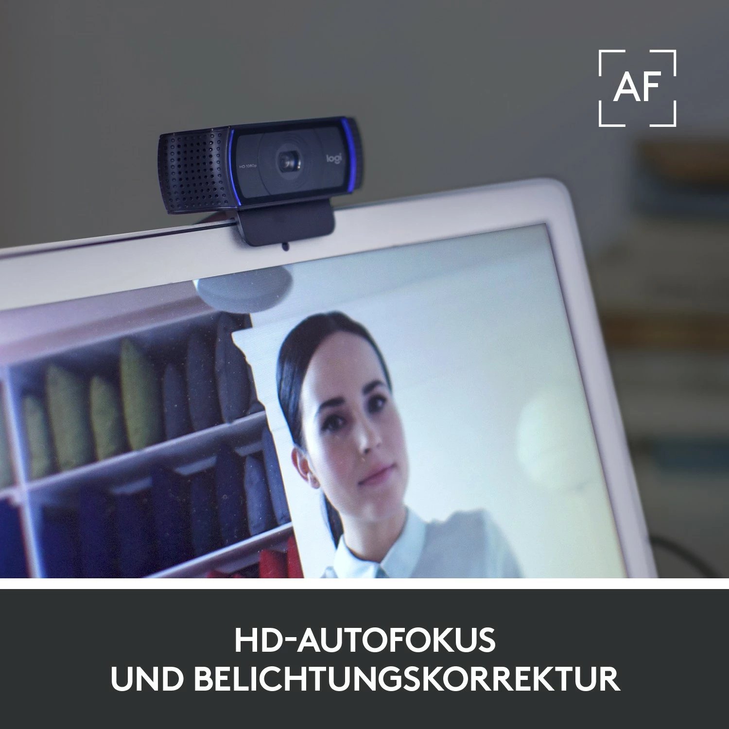 Kamera Logitech HD Pro Webcam C920, 1920 x 1080 pixels, Full HD, 30 fps, 720p, 1080p, Kapak privatësie, 78° Kamera Logitech HD Pro Webcam C920, 1920 x 1080 pixels, Full HD, 30 fps, 720p, 1080p, Kapak privatësie, 78°