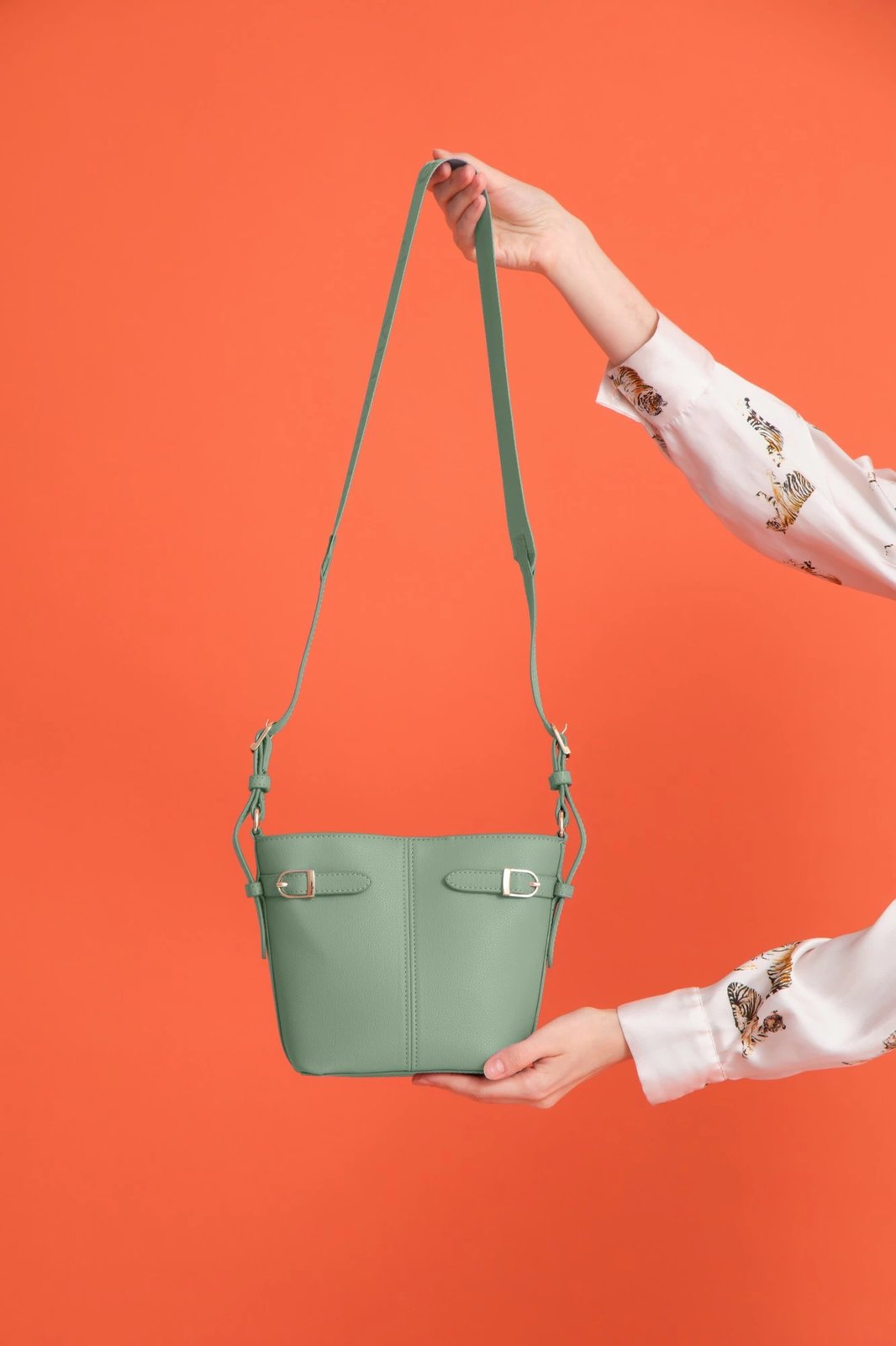 Çantë krahu Zoozie Bags, Tokyo, ngjyrë mente