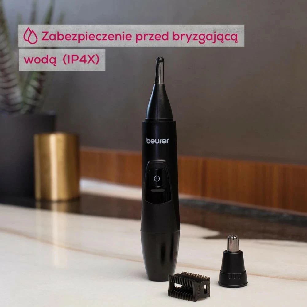 Trimmer personal Beurer MN2X, për vetulla, hundë dhe veshë, i zi Trimmer personal Beurer MN2X, për vetulla, hundë dhe veshë, i zi
