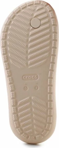 Papuqe flip-flop Crocs Classic Flip V2, bezh
