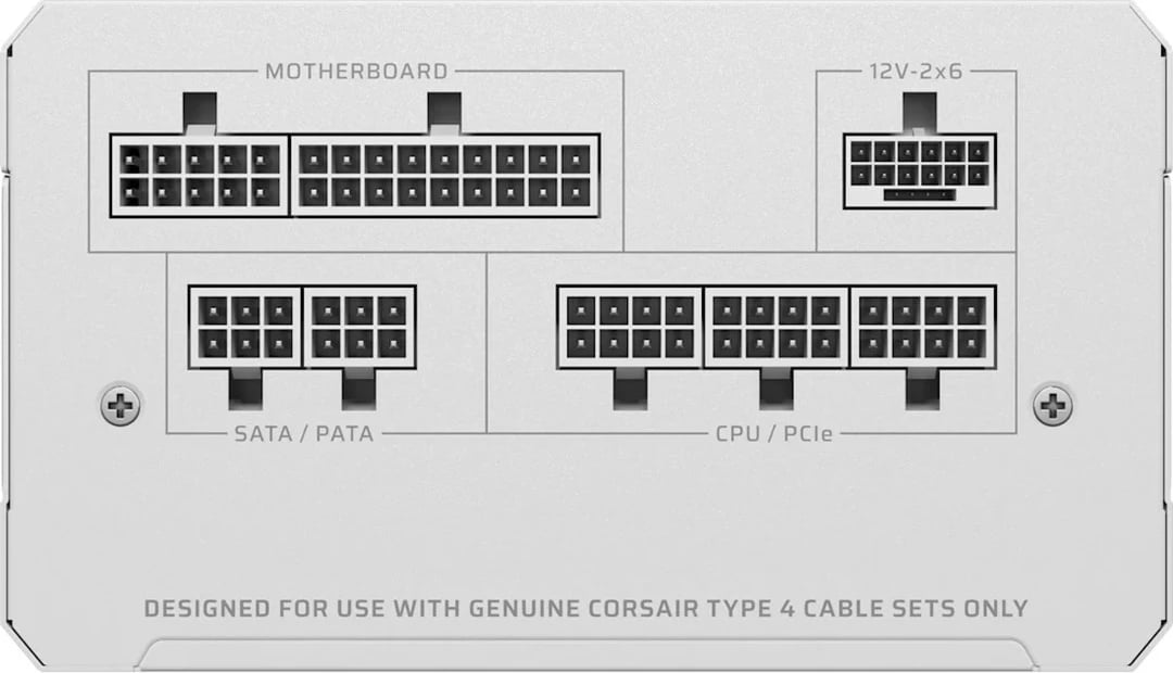 Kasë energjie Corsair RMe Series RM850e, 850 W, 80 PLUS Gold, e bardhë