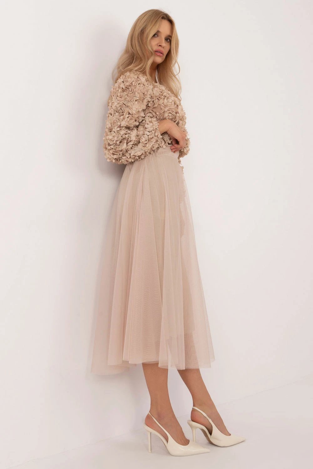 Fustan për femra Italy Moda 201598, bezhë