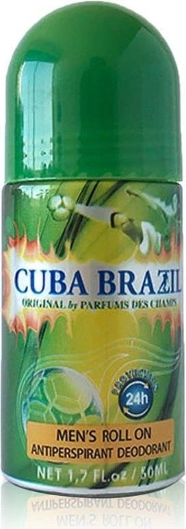 Deodorant roll-on për meshkuj Cuba Original Brazil 50ml