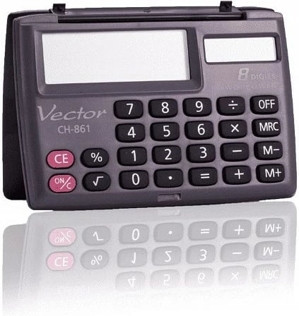 Kalkulator xhepi Vector KAV CH-861, 8 shifra, i zi