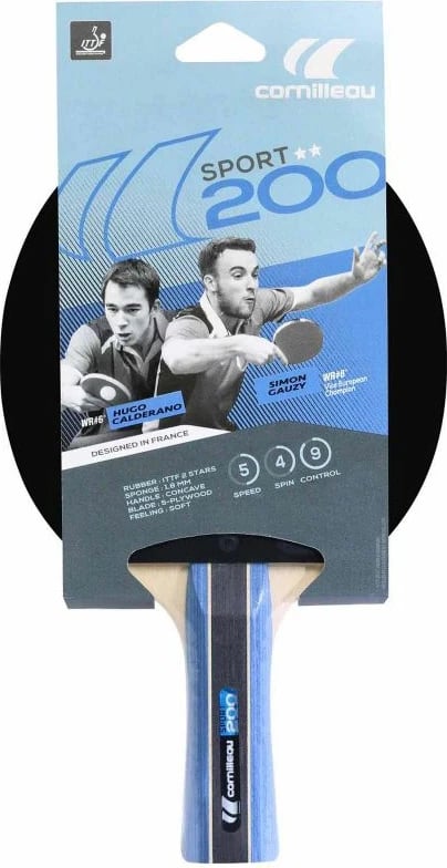 Raketë pingpongu Cornilleau, e zezë Raketë pingpongu Cornilleau, e zezë
