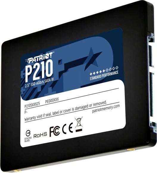 SSD Patriot P210, 256GB, 2.5", SATA III, i zi