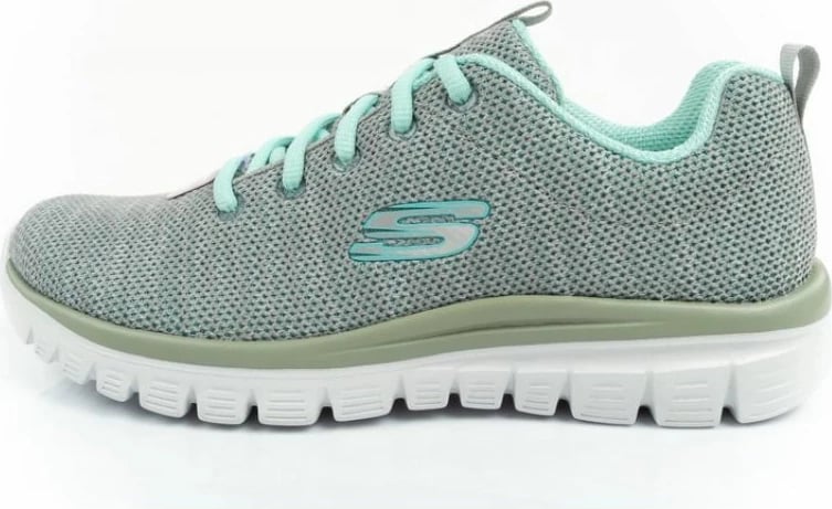Atlete femra Skechers, të hirit