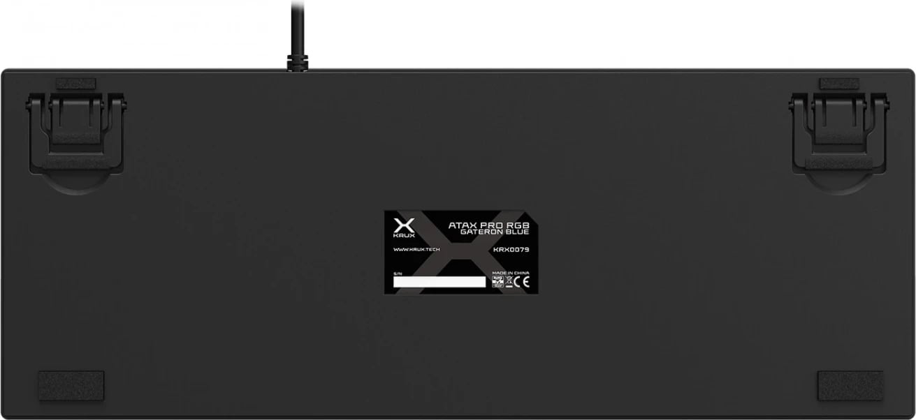 Tastierë Krux Atax Pro, RGB, e zezë