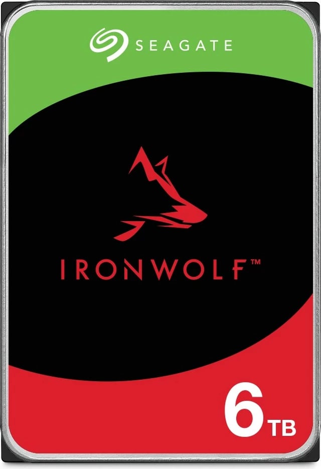 Hard disk Seagate IronWolf ST6000VN006, 6 TB, 5400 RPM, 256 MB, 3.5", Serial ATA III