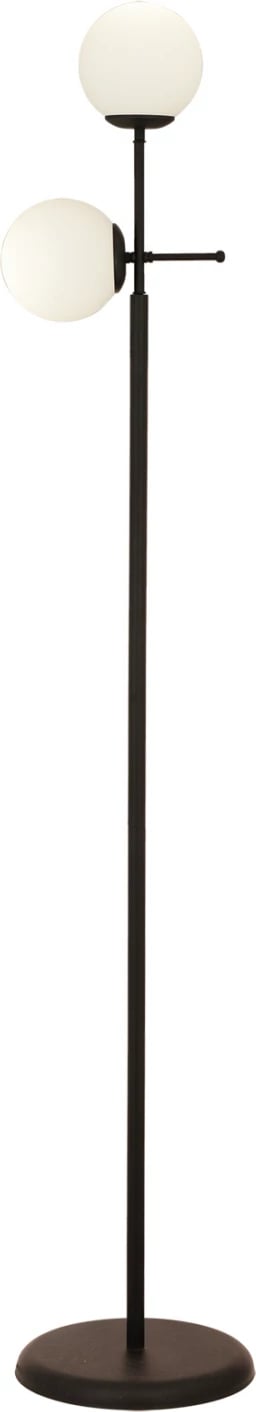 Llambë dyshemeje metalike, e zezë, FH7431.01, 30x170 cm