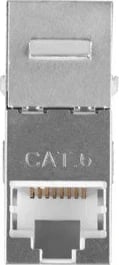 Konektor Lanberg, RJ45 - RJ45 FTP cat.6 90 shufrë