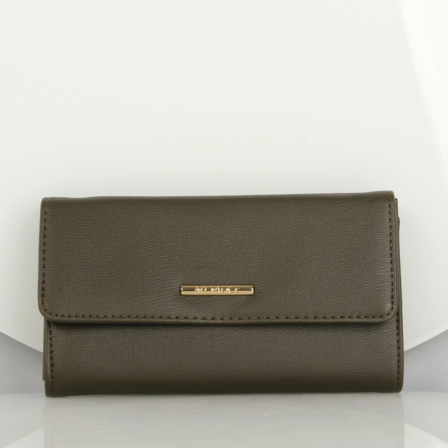 Portofol me zinxhir, ngjyrë kaki, Zoozie Bags, 1432