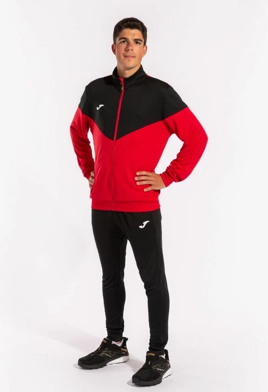 Trenerka për futboll për meshkuj Joma Oxford, e kuqe dhe e zezë