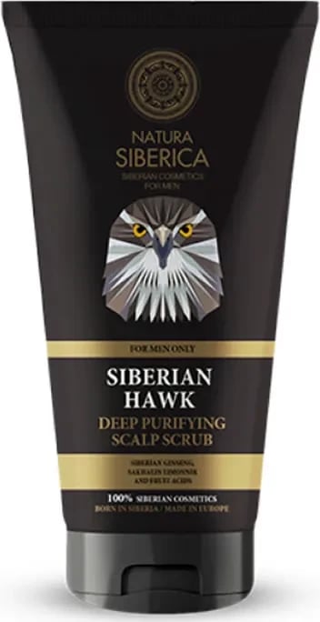 Scrub për skalp për meshkuj Natura Siberica Siberian Hawk 150ml
