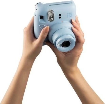 Aparat instant Fujifilm Instax mini 12, blu pastel