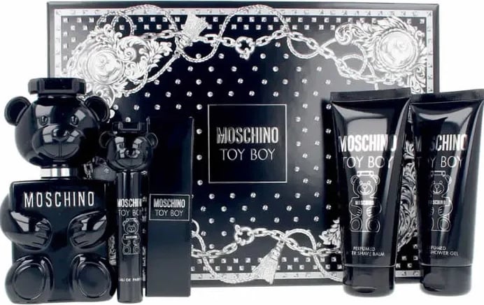 Set Eau de Parfum për meshkuj Moschino Toy Boy 4 copë 100ml