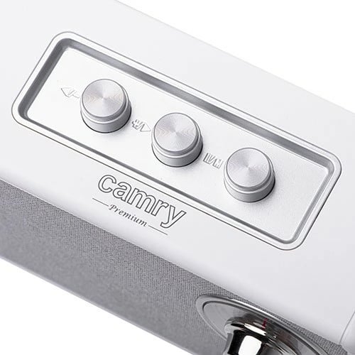 Altoparlant Bluetooth Camry CR1902, FM, USB-C, i bardhë