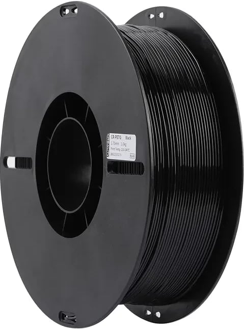 Filament 3D Creality CR-PETG, 1.75 mm, 1 kg, e zezë