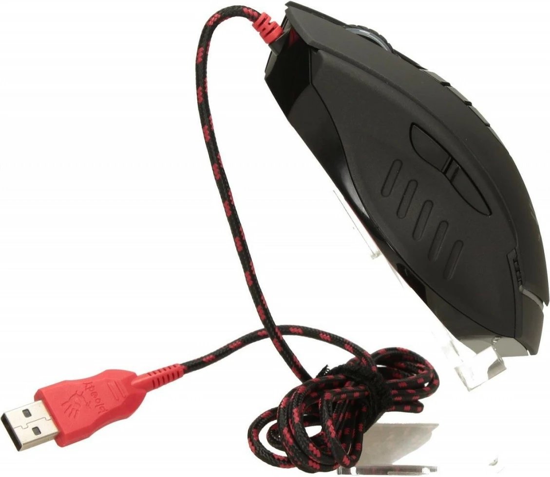 Maus gaming A4Tech Bloody V8m, me kabllo, USB, 8 butona, i zi