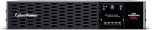 UPS, CyberPower, PR2200ERTXL2U, 2200VA 2200W, line-interactive me AVR, valë e pastër sinusoidale, LCD, montim rack/tower, e zezë
