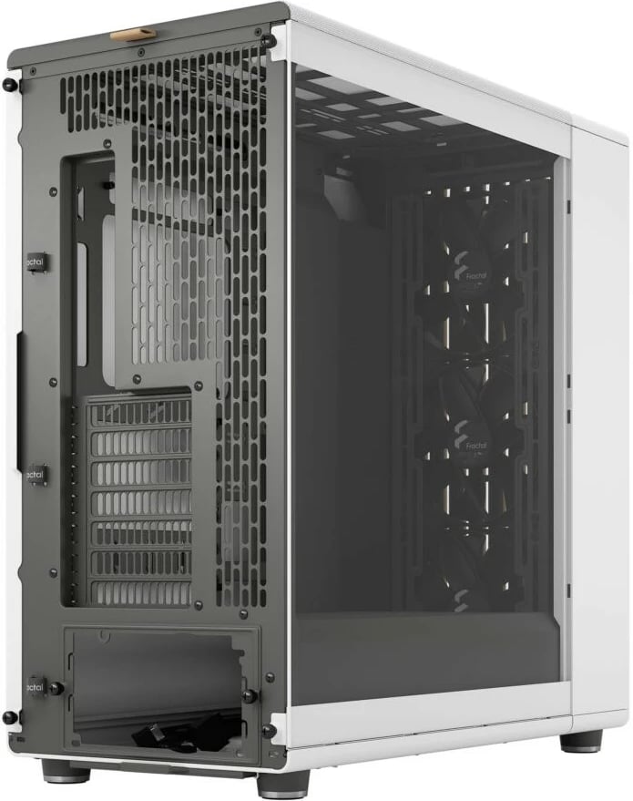 Kasë Fractal Design North XL RC Chalk White TG Clear, ATX, E-ATX, xham i temperuar, e bardhë